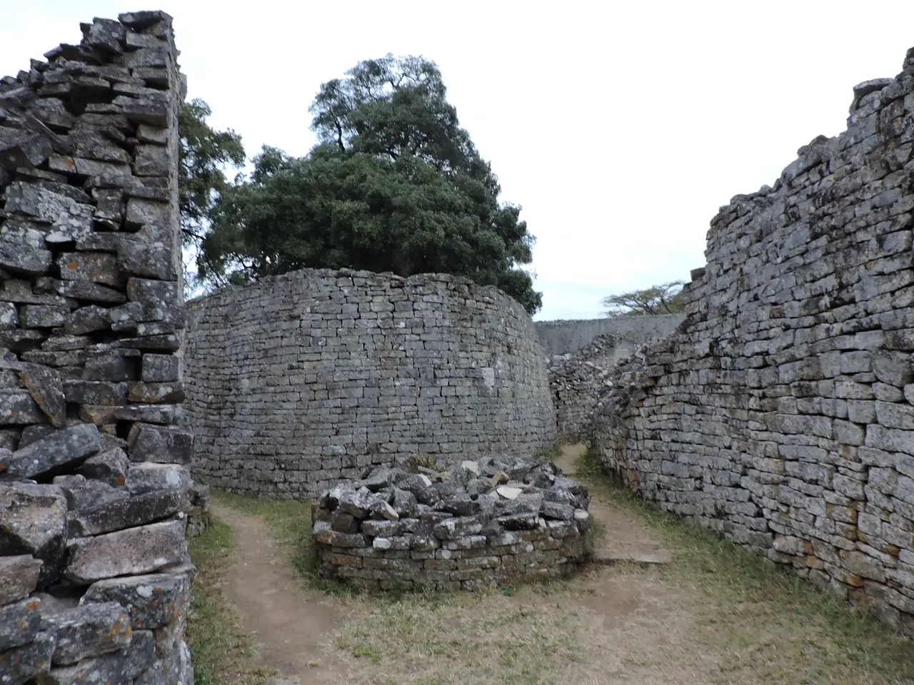 Great Zimbabwe, die Große Einfriedung