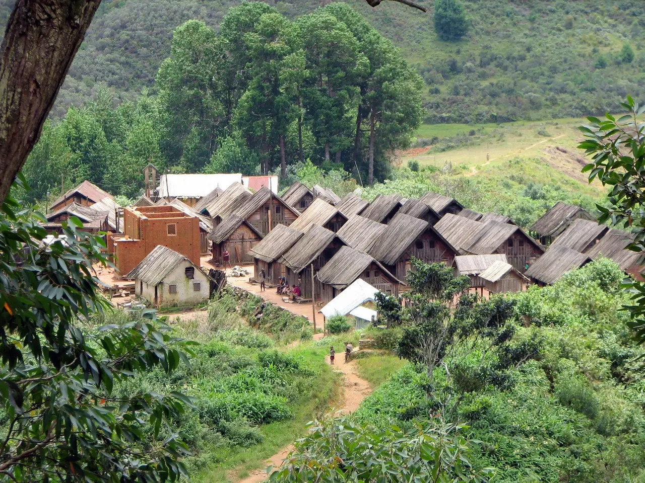 Il villaggio zafimaniry di Ifasina
