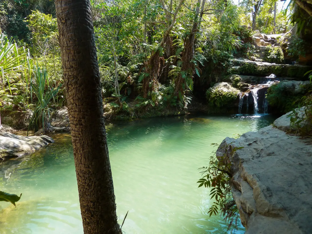 La piscina naturale di Namaza nell'Isalo
