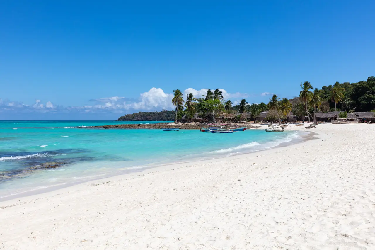 Der Strand von Nosy Iranja