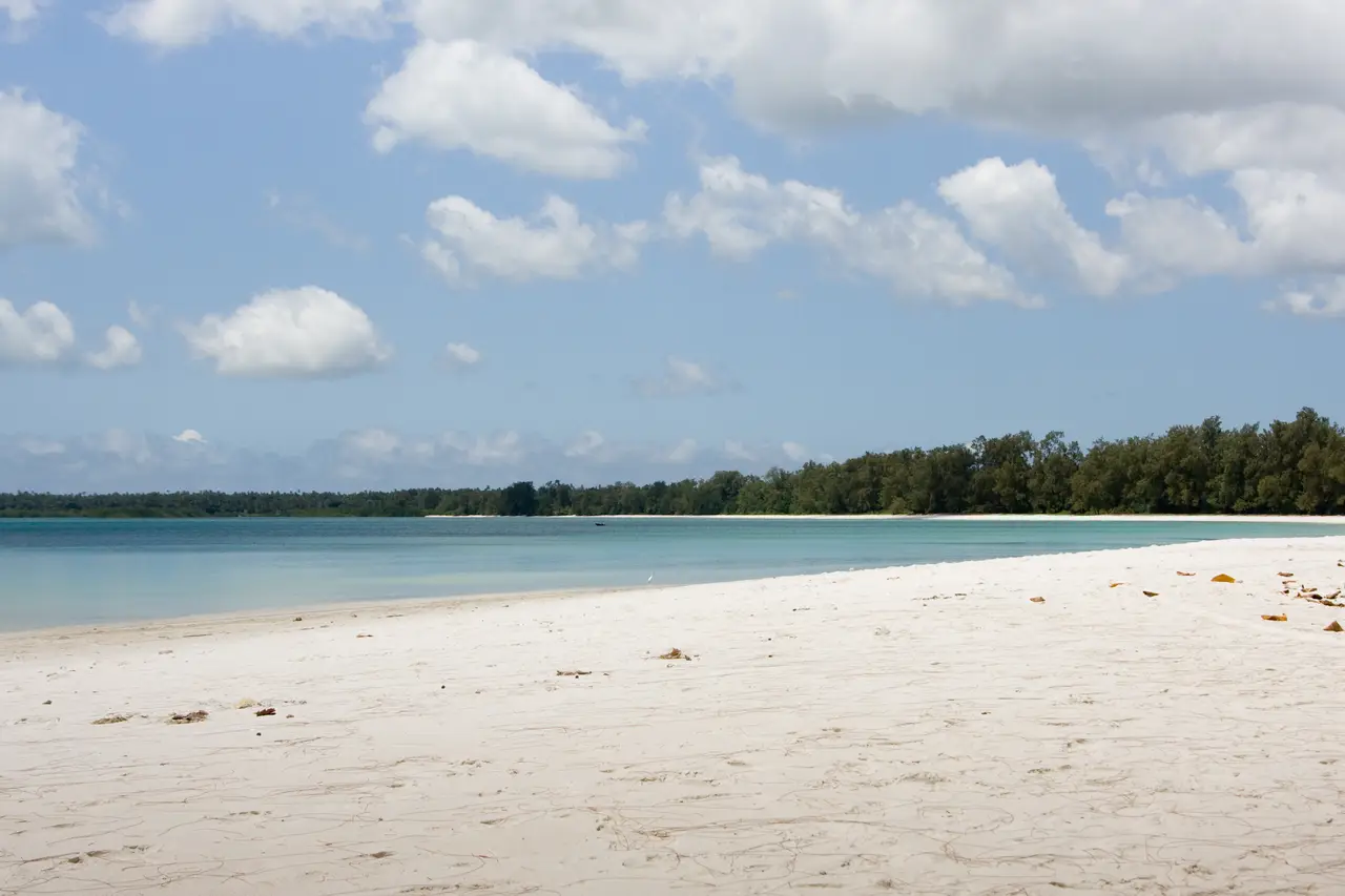 Spiaggia sull’isola di Pemba